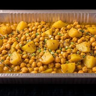 Curry Chana & Potatoes