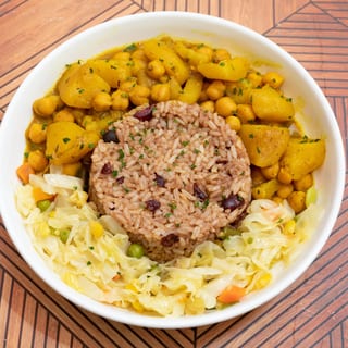 Curry Chana & Potatoes