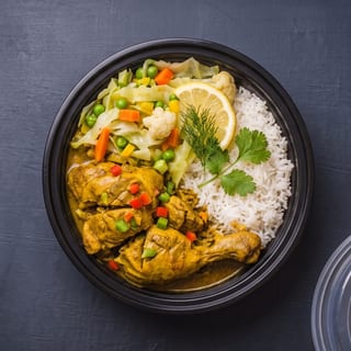 Curry Chicken Bowl